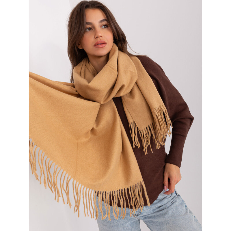 Wool Fashion Italia Scarf-AT-SZ-23185.73P-camel 64686853
