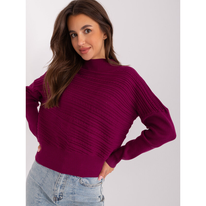 Wool Fashion Italia Sweater-AT-SW-2368.36X-Purple 64686419