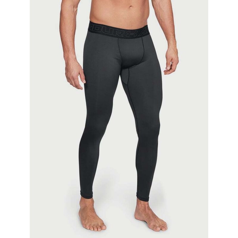 E-shop Čierne pánske kompresné legíny ColdGear Under Armour