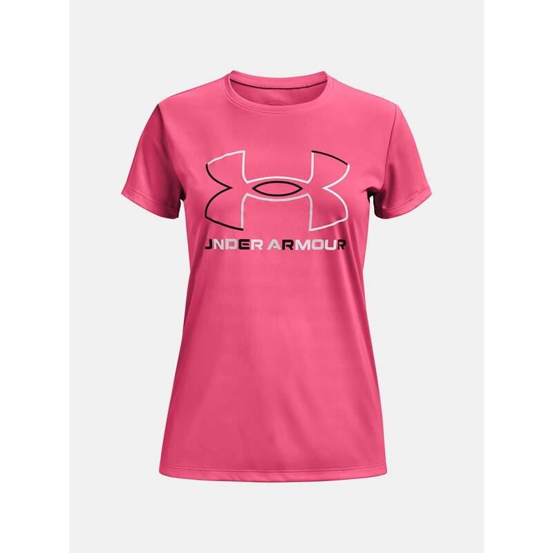 Under Armour T-Shirt Tech BL Solid Body SS-PNK - Girls 69119134