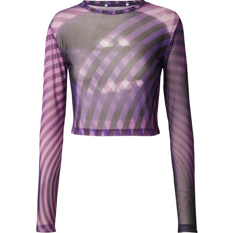 ABOUT YOU x Chiara Biasi Tričko Orelia sivá / fialová 54266403