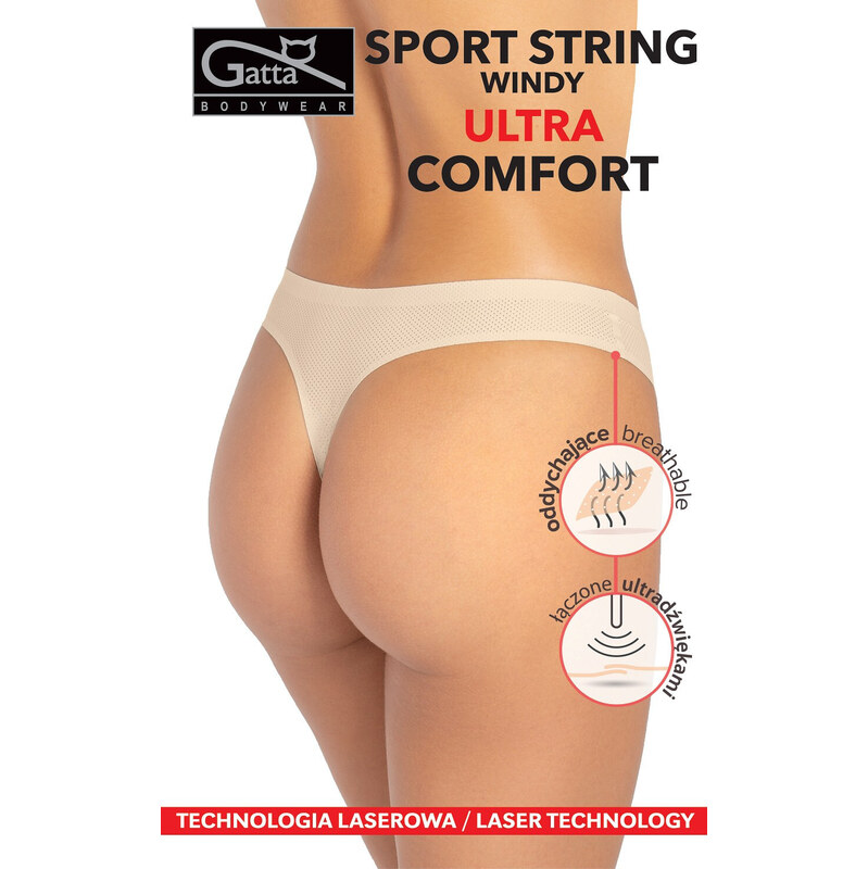 Športové tangá Gatta 41669 String Windy Ultra Comfort S-XL 43570223