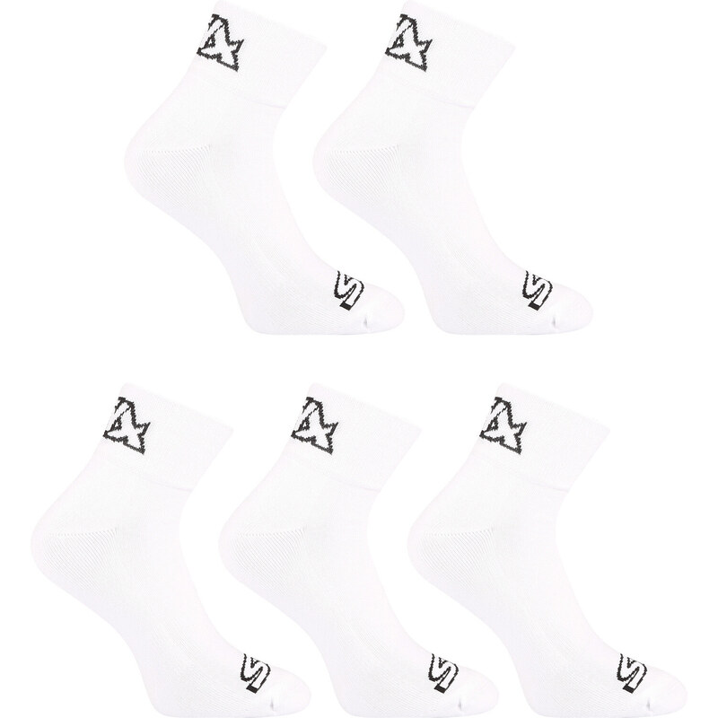 5PACK ponožky Styx členkové biele (5HK1061) 45962888