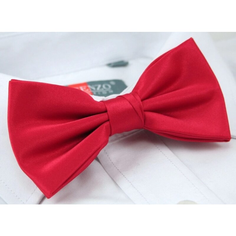 Klasický červený pánsky motýlik 45990907