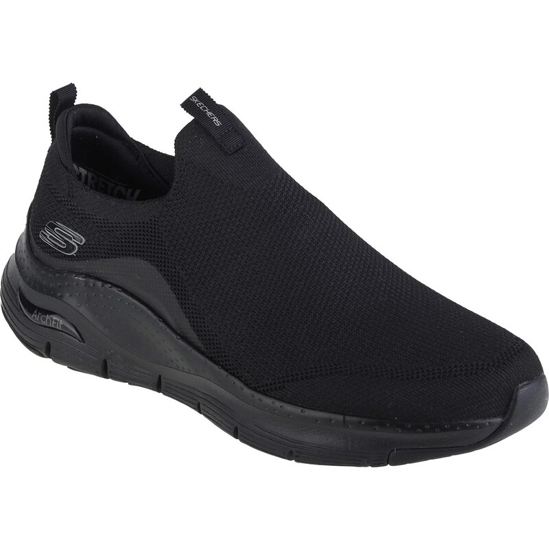 Čierne slip on tenisky Skechers Arch Fit-Ascension 232404-BBK 45981182