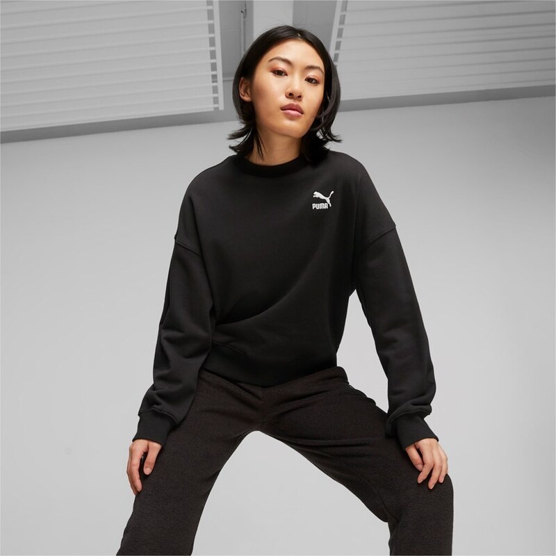 Puma CLASSICS Oversized Crew TR black 45984707