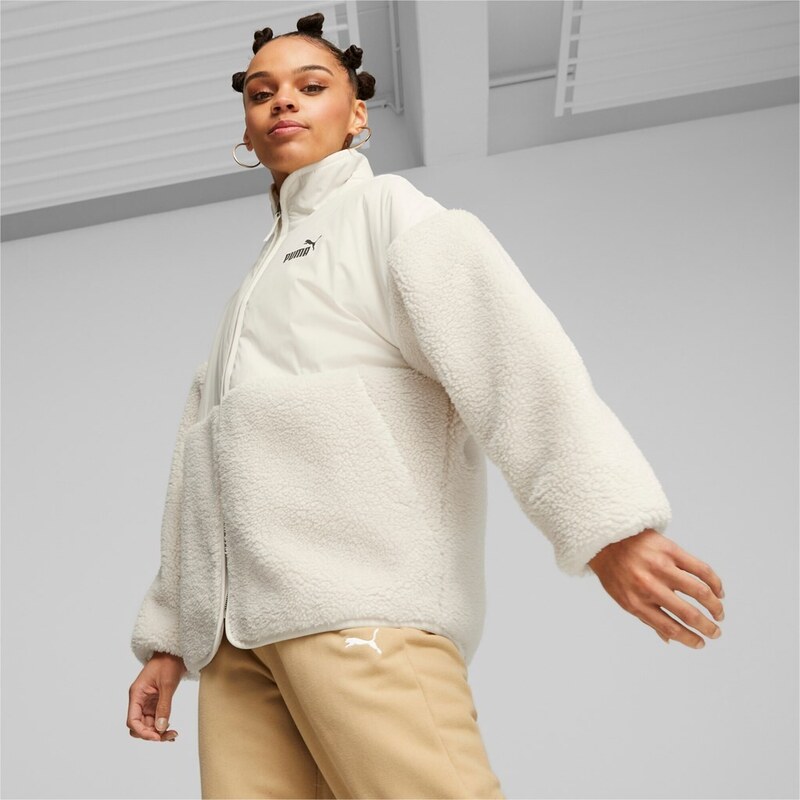 Puma Sherpa Hybrid Jacket white 45984716