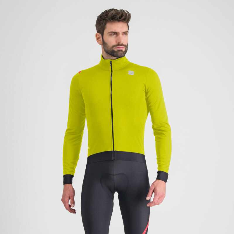 Sportful FIANDRE PRO MEDIUM cyklistická bunda, žltá 58444121