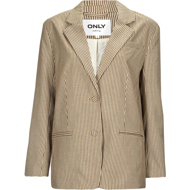 Only Bundy ONLMOLLY L/S OVS CHECK BLAZER TLR Only 46006348