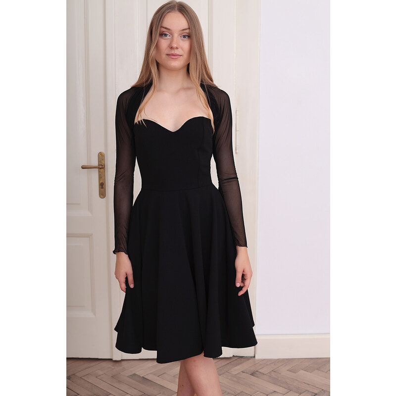 Glara Priesvitné krátke bolerko 45998068