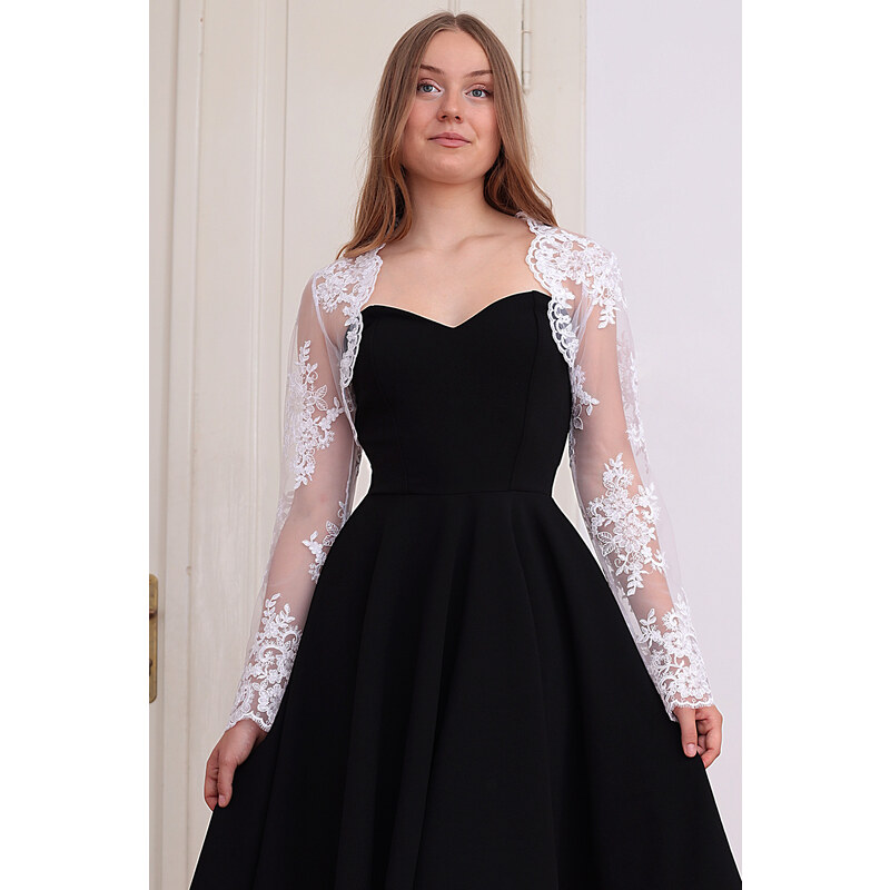 Glara Vyšívané bolerko pre nevestu 58270818