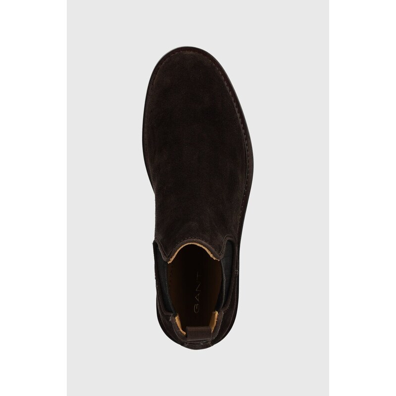 Semišové topánky Gant St Fairkon pánske, hnedá farba, 27653431.G46