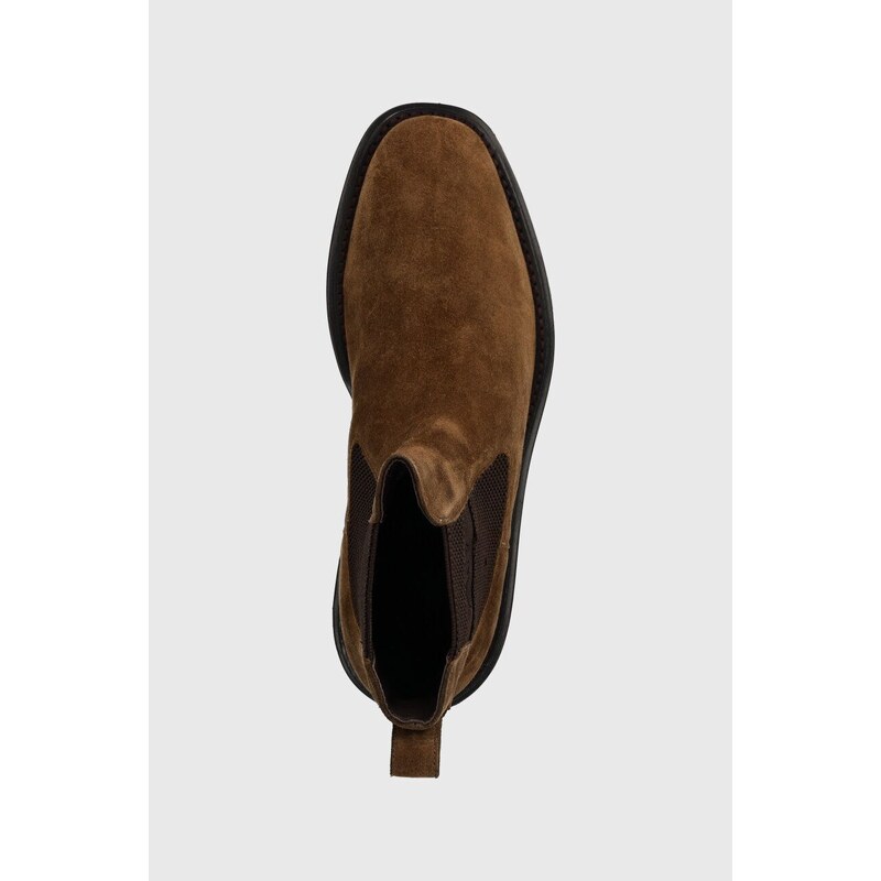Semišové topánky Gant Boggar pánske, hnedá farba, 27653331.G182