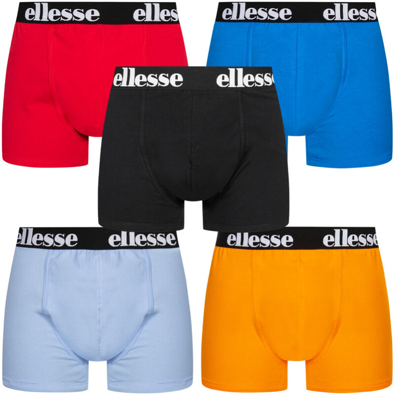 ellesse Nurra Perfektné Pánske Boxerky Plus size Balenie 5 kusov mix 47000740