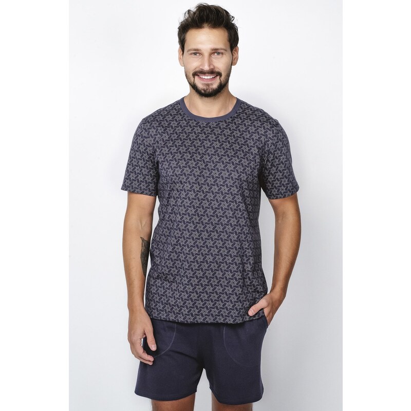 E-shop Italian Fashion pánske pyžamo Ricardo - krátke