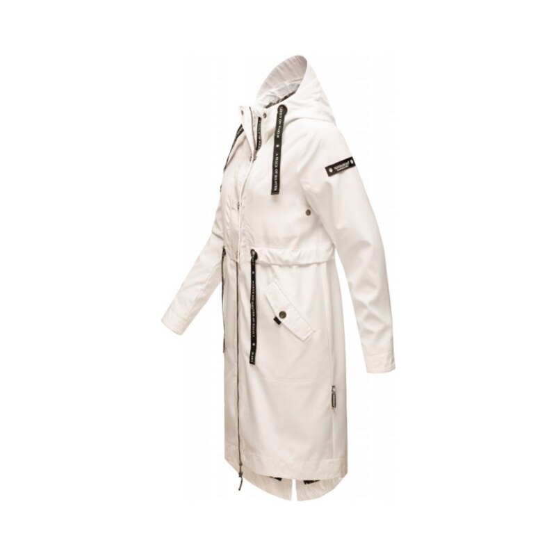 Navahoo JOSINAA Dámska prechodná bunda s kapucňou, biela