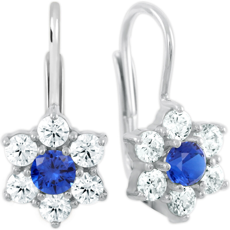 Soliter Kvetinové náušnice z bieleho zlata 239 001 00144 0700600 66583431