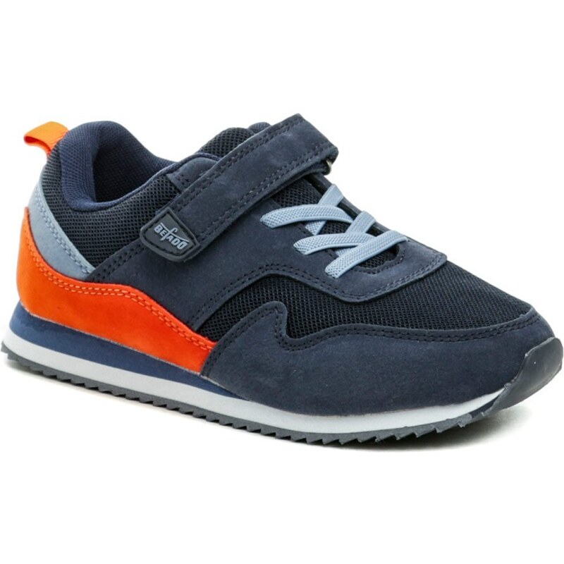 Befado 516Y219 modro oranžové detské tenisky 46021163