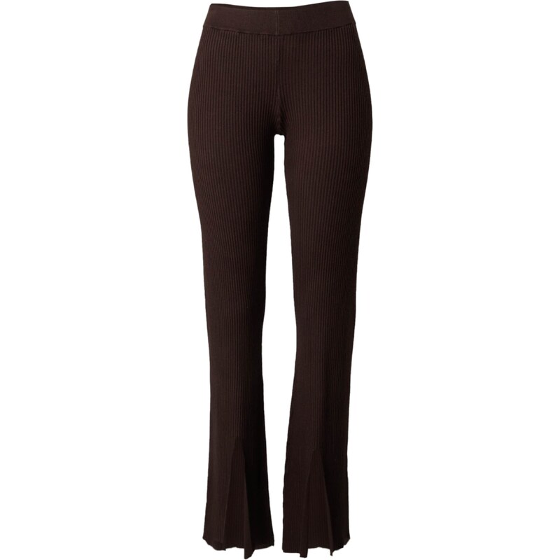 ABOUT YOU x Chiara Biasi Nohavice Delia tmavohnedá 46622748