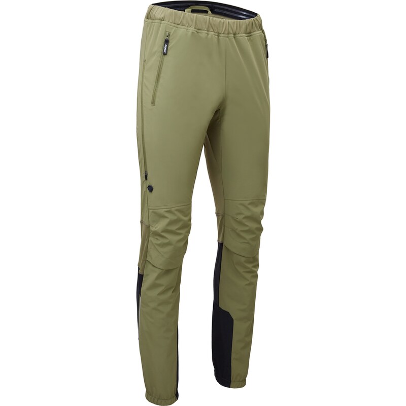 Pánske skialpové nohavice Silvini Soracte zelená/čierna 46037698