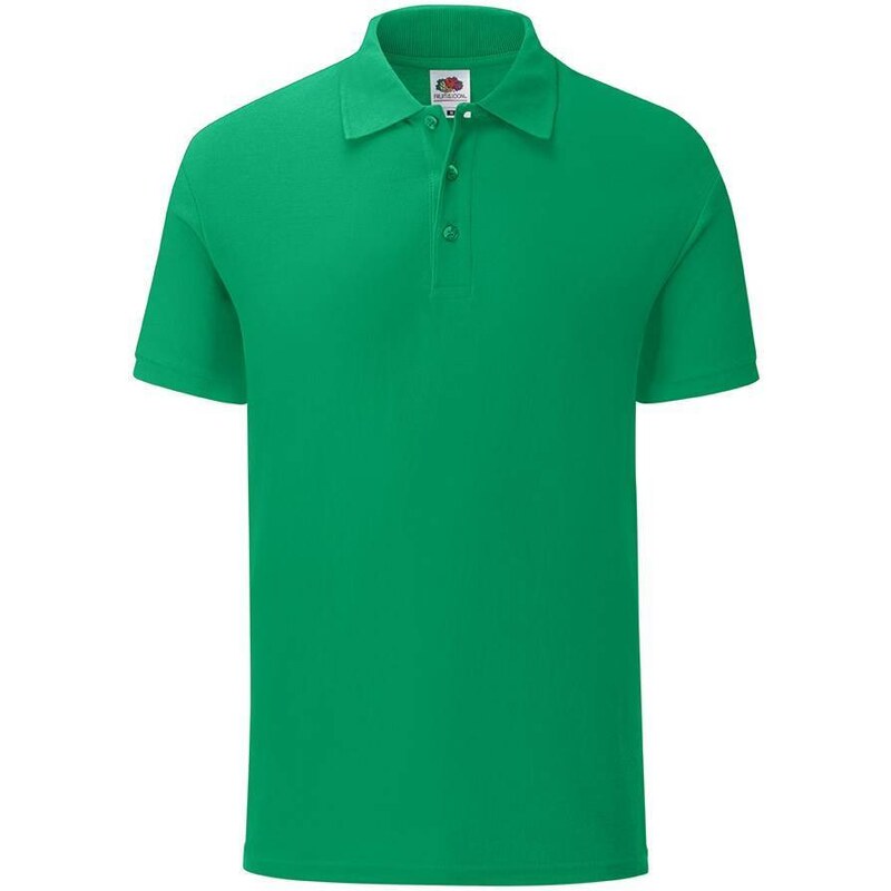 Fruit of the Loom Iconic Polo Friut of the Loom Mens Green T-shirt 50559150