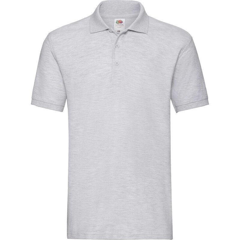 Fruit of the Loom Biała koszulka męska Premium Polo 632180 100% BFriut 50559154