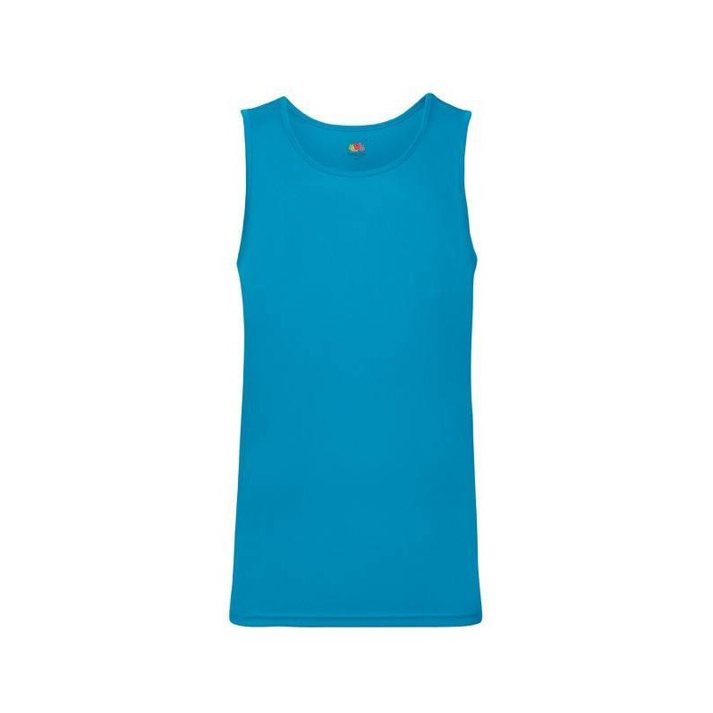 Fruit of the Loom Mens Performance Sleeveless T-shirt 614160 100% 50593232