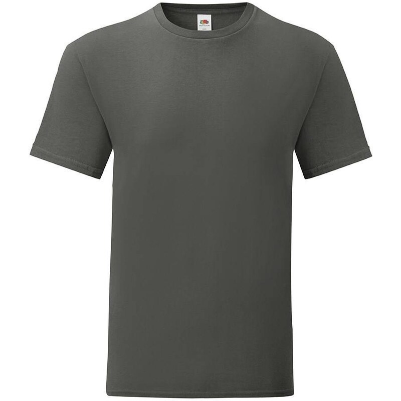 Graphite Iconic Combed Cotton T-shirt Fruit of the Loom 50557843