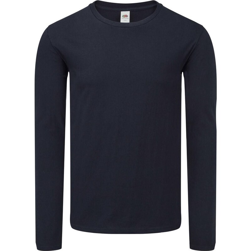 Pánske námornícke modré tričko Iconic Fruit of the Loom 50508678