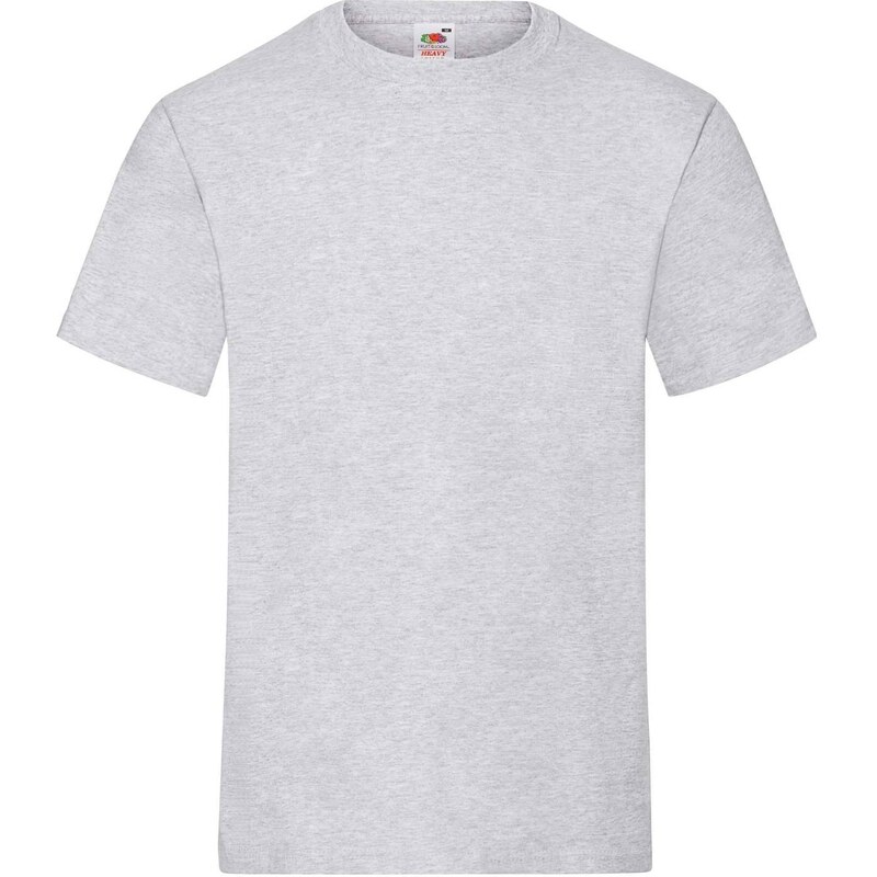 Szara koszulka męska Heavy Fruit of the Loom 50508707