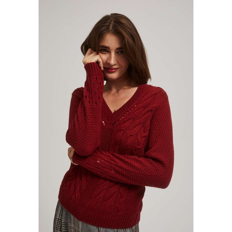 Marisse Sweater With Openwork Sleeves 50557100