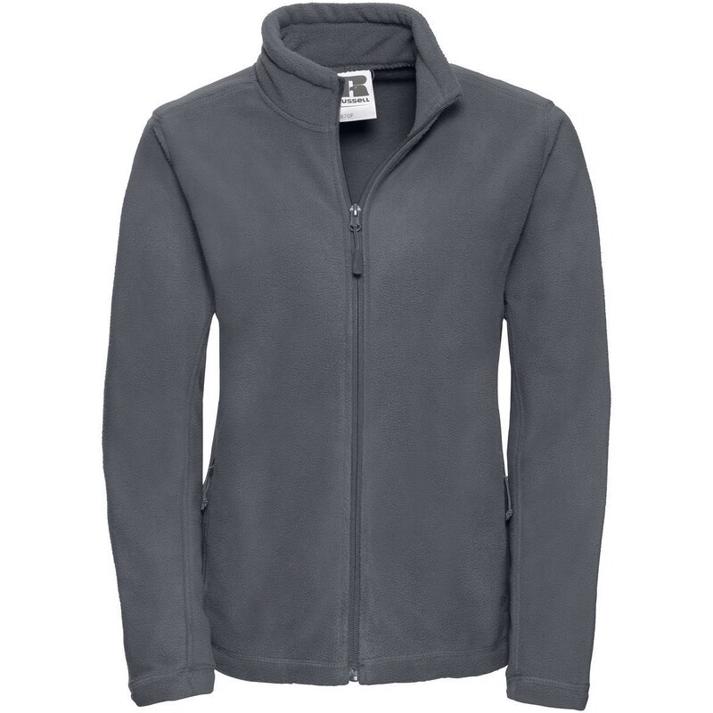 RUSSELL Womens fleece with long zipper 100% polyester, non-pilling 50507561