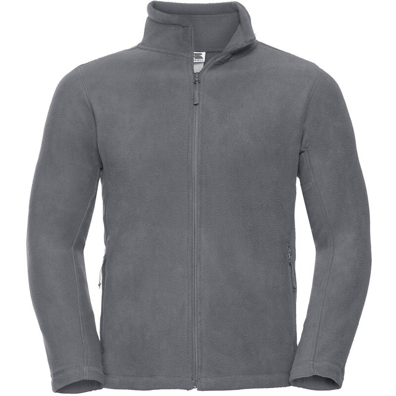 RUSSELL Mens fleece with long zipper 100% polyester, non-pilling 50507563