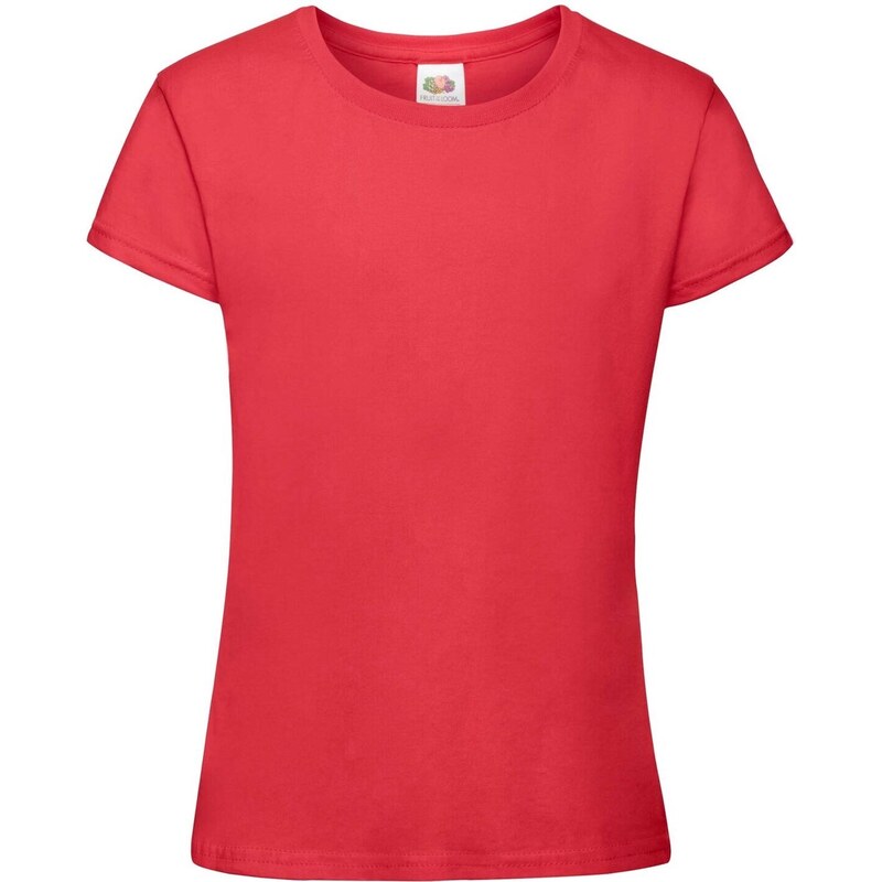Fruit of the Loom Girls T-shirt Sofspun 610150 100% cotton 160g/165g 50556813