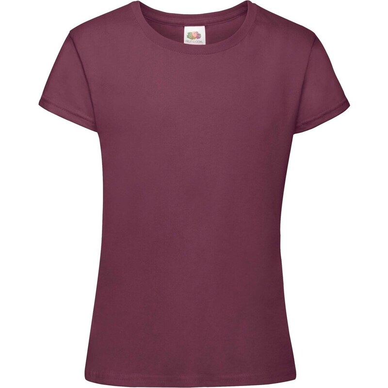 Fruit of the Loom Girls T-shirt Sofspun 610150 100% cotton 160g/165g 50556820