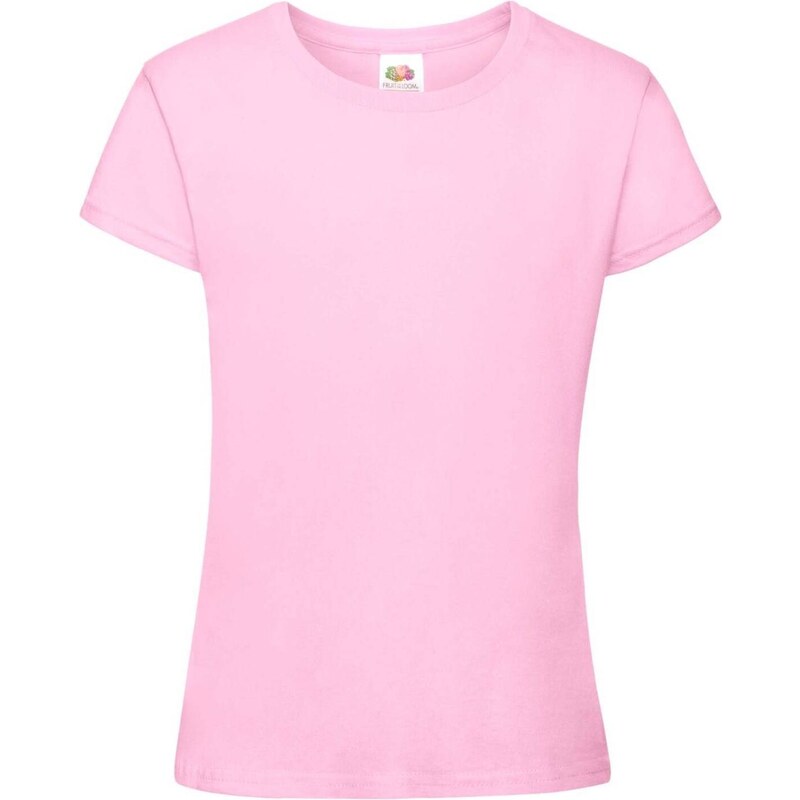 Fruit of the Loom Girls T-shirt Sofspun 610150 100% cotton 160g/165g 50556816
