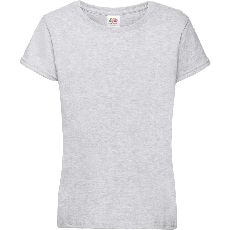 Fruit of the Loom Girls T-shirt Sofspun 610150 100% cotton 160g/165g 50593209
