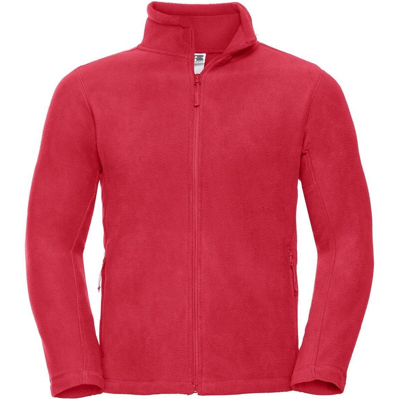 RUSSELL Mens fleece with long zipper 100% polyester, non-pilling 50559156