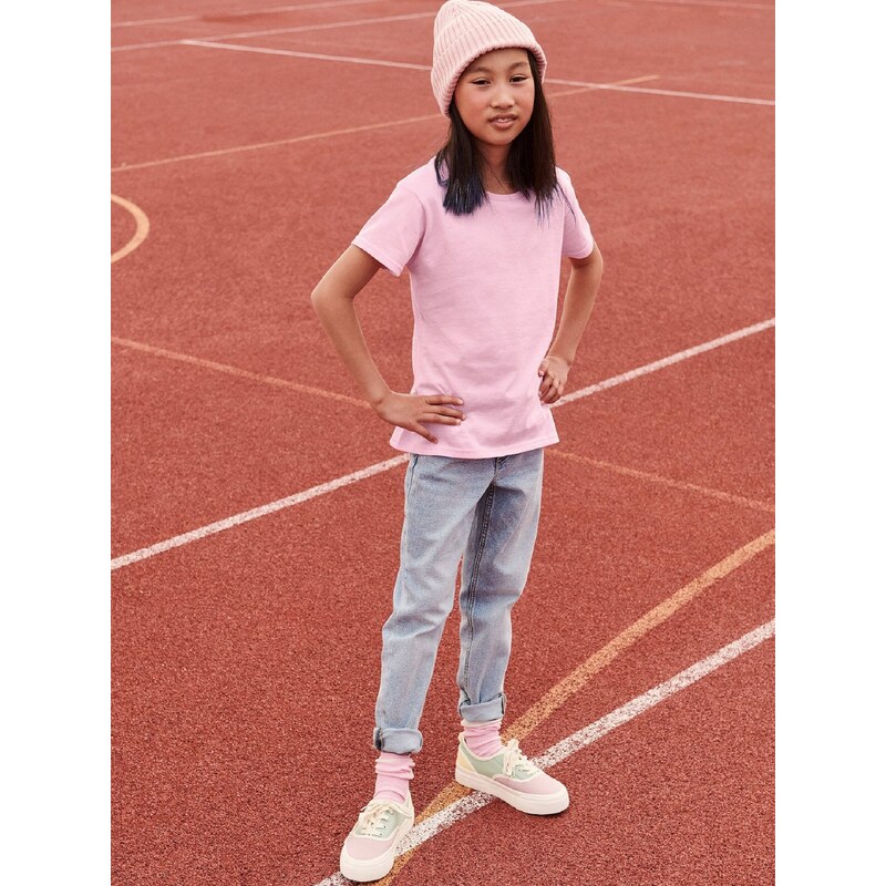 E-shop Pink Girls T-shirt Iconic Fruit of the Loom