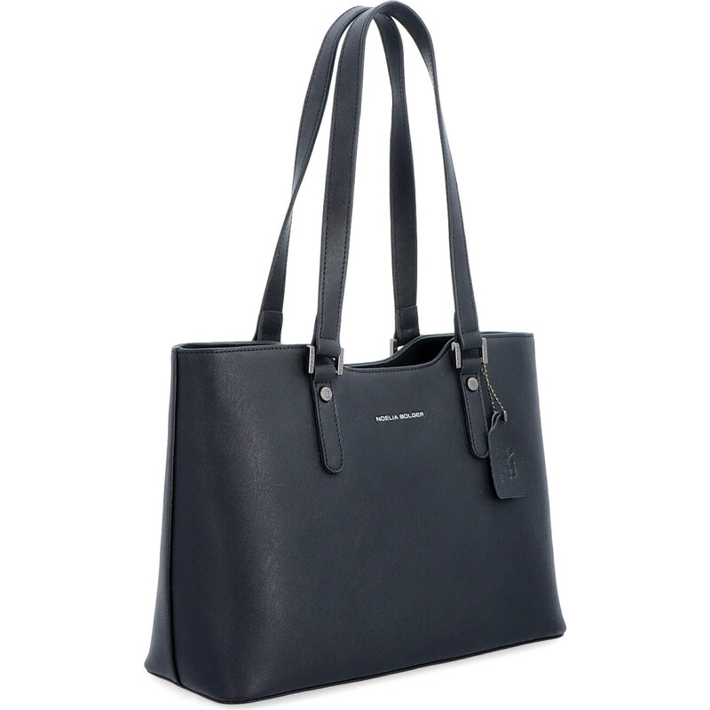 Kožená kabelka cez rameno Noelia Bolger čierna NB 0086 C 46393571