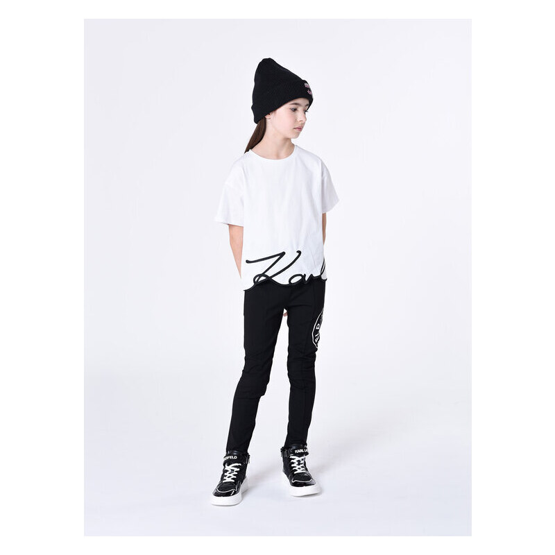 Teplákové nohavice Karl Lagerfeld Kids 46050727