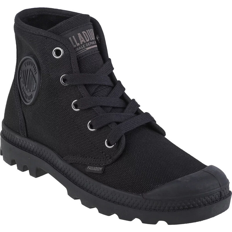 Čierne dámske členkové tenisky Palladium Pampa Hi 92352-060-M 46049092