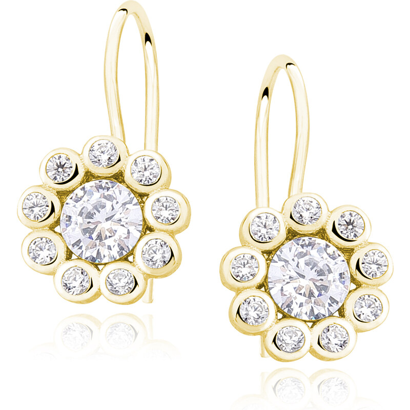 Olivie Detské strieborné náušnice GOLD 7843 46083446