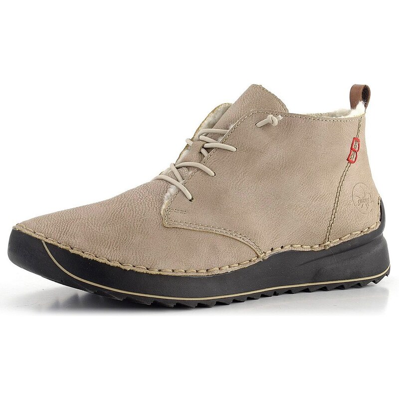 Rieker členková obuv na vyššej podošve béžová 51510-60 66061103