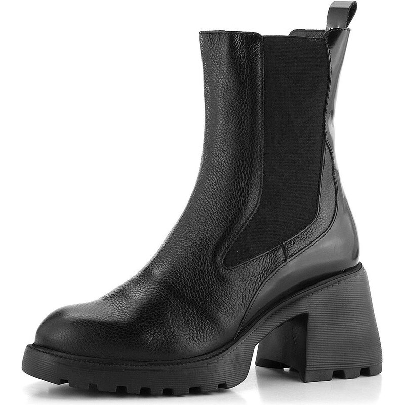 Wonders chelsea členková obuv na podpätku Negro G-6705 61761924