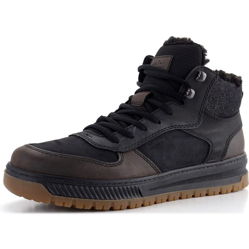 Rieker pánska tenisková členková obuv s membránou čierna 38545-00 61761810