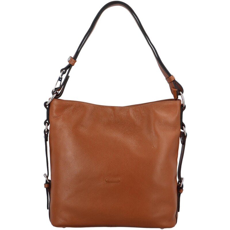 Dámska kožená kabelka světlo hnědá- Katana Phoenixi koňak 48136932