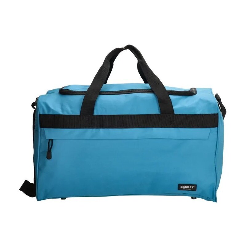 Beagles Svetlomodrá cestovná taška na rameno Adventure - veľ. M 43612413