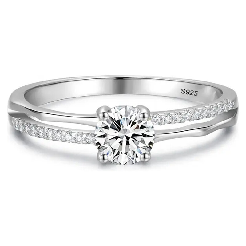 Dámsky strieborný prsteň LENA 46129552