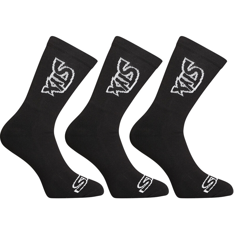 3PACK ponožky Styx vysoké čierne (3HV960) 45913804